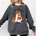 Book Worm Halloween Costume For Book Lovers Comfort Colors Sweatshirt Pepper