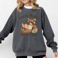 Bookish Feral Moms Book Club Raccoon Mother's Day Bookworm Comfort Colors Sweatshirt Pepper Bookish Feral Moms Book Club Raccoon Mother's Day Bookworm Comfort Colors Sweatshirt Pepper