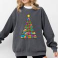 Bookmas Christmas Book Tree Book Lover English Teacher Comfort Colors Sweatshirt Pepper Bookmas Christmas Book Tree Book Lover English Teacher Comfort Colors Sweatshirt Pepper