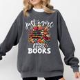 Bookworm For Women Just A Girl Who Loves Books Comfort Colors Sweatshirt Pepper Bookworm For Women Just A Girl Who Loves Books Comfort Colors Sweatshirt Pepper