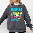 Born In The 80's But 90's Made Me Nostalgia Cassette Tape Premium Tri-Blend Comfort Colors Sweatshirt Pepper