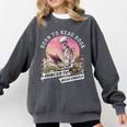 Born To Read Book Forced To Read Emails Skeleton Comfort Colors Sweatshirt Pepper