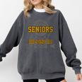 Boys Basketball Senior Class Of 2021 Teenage Graduation Comfort Colors Sweatshirt Pepper
