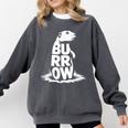Burrow Prairie Dog Word Art Introvert Nature Retreat Men Women Kids Comfort Colors Sweatshirt Pepper Burrow Prairie Dog Word Art Introvert Nature Retreat Men Women Kids Comfort Colors Sweatshirt Pepper
