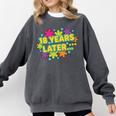 Cartoons Retro 18 Years Later Groovy Pop Art Nostalgia Premium Tri-Blend Comfort Colors Sweatshirt Pepper Cartoons Retro 18 Years Later Groovy Pop Art Nostalgia Premium Tri-Blend Comfort Colors Sweatshirt Pepper
