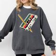 Cassette 90s Costume Party Nostalgia Comfort Colors Sweatshirt Pepper