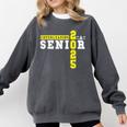 Cheerleading Senior Night Cheer Senior 2025 Graduation 11 Comfort Colors Sweatshirt Pepper