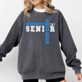 Cheerleading Senior Night Cheer Senior 2025 Graduation 23 Comfort Colors Sweatshirt Pepper