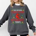Christmas Introvert Team Introvert Introverted Xmas Comfort Colors Sweatshirt Pepper