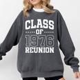 Class Of 1976 Reunion 50 Years Alumni Graduation High School Comfort Colors Sweatshirt Pepper