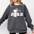 Class Of 2018 Baseball Senior Graduation Shirt Grad Comfort Colors Sweatshirt Pepper