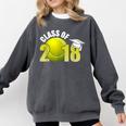 Class Of 2018 Shirts Graduation Senior Tennis Shirt Comfort Colors Sweatshirt Pepper