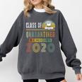 Class Of 2020 Quarantined Seniors Graduation Gift Comfort Colors Sweatshirt Pepper