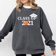 Class Of 2021 Graduation Him Her Basketball Pullover Comfort Colors Sweatshirt Pepper