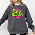 Class Of 2022 Future Fresh Senior 90's TV Style Graduation Comfort Colors Sweatshirt Pepper