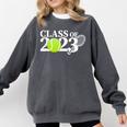 Class Of 2023 Graduation Senior Tennis Player Comfort Colors Sweatshirt Pepper