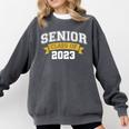 Class Of 2023 Senior 2023 Graduation Senior Boys Girls Comfort Colors Sweatshirt Pepper