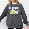 Class Of 2025 Graduation Senior Tennis Player Comfort Colors Sweatshirt Pepper