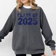 Class Of 2025 Grow With Me Future Graduation Year Comfort Colors Sweatshirt Pepper