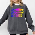 Class Of 2025 Mastered It College Masters Degree Graduation Comfort Colors Sweatshirt Pepper