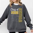 Class Of 2026 Senior 26 High School Graduation -Gold Comfort Colors Sweatshirt Pepper