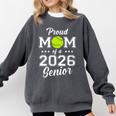 Class Of 2026 Tennis Mom Senior Graduation Graduate Comfort Colors Sweatshirt Pepper