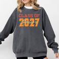 Class Of 2027 Graduation Senior Back To School 2026 Graduat Comfort Colors Sweatshirt Pepper