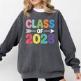 Class Of 2028 Colorful Graduation Comfort Colors Sweatshirt Pepper