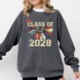 Class Of 2028 High School Graduation Senior 2028 Comfort Colors Sweatshirt Pepper