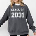 Class Of 2031 Shirt Graduation School Future Graduate Comfort Colors Sweatshirt Pepper