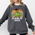 Class Of Dinosaur Apparel 2022 Graduation Graduate Dino Boy Comfort Colors Sweatshirt Pepper