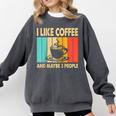 I Like Coffee And Maybe 3 People Introvert Anti-Social Raglan Baseball Tee Comfort Colors Sweatshirt Pepper I Like Coffee And Maybe 3 People Introvert Anti-Social Raglan Baseball Tee Comfort Colors Sweatshirt Pepper