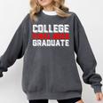 College Final Boss Graduate University Grad Gamer Graduation Comfort Colors Sweatshirt Pepper