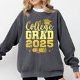 College Grad Class Of 2025 Senior Graduate Graduation Comfort Colors Sweatshirt Pepper