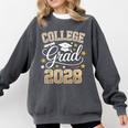 College Grad Class Of 2028 Senior Graduate Graduation 2028 Comfort Colors Sweatshirt Pepper
