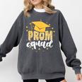 Cool Prom Squad 2025 Prom Graduation Party Matching 2025 Comfort Colors Sweatshirt Pepper