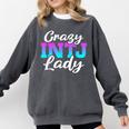 Crazy INTJ Lady Introvert Personality Comfort Colors Sweatshirt Pepper Crazy INTJ Lady Introvert Personality Comfort Colors Sweatshirt Pepper