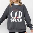 CSD Masters Graduation Men Women Son Daughter Comfort Colors Sweatshirt Pepper