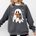 Cute Ghost Reading Book Spooky Season Halloween Costume Kids Comfort Colors Sweatshirt Pepper Cute Ghost Reading Book Spooky Season Halloween Costume Kids Comfort Colors Sweatshirt Pepper