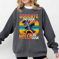 Dabbing Boy Goodbye 2nd Grade Hello 3rd Grade Graduation Comfort Colors Sweatshirt Pepper