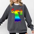 Dabbing Graduate 2018 Graduation Celebration Comfort Colors Sweatshirt Pepper