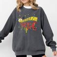 DC Comics The Flash Graduation Did It In A Flash Comfort Colors Sweatshirt Pepper