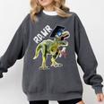 Dinosaur T Rex Rawr Last Day Of School Graduation Shirt Comfort Colors Sweatshirt Pepper