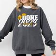 Done Class Of 2023 Graduation For Her Him Grad Seniors 2023 Comfort Colors Sweatshirt Pepper