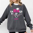 Earned It RN 2025 Nurse Graduation Nursing School Graduate Premium Tri-Blend Comfort Colors Sweatshirt Pepper
