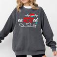 Earned It RN Nurse Graduation RN & LPN Nursing Comfort Colors Sweatshirt Pepper