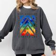 Eat Beach Sleep Repeat Summer Vacation Graduation Tees Men Women Kids Comfort Colors Sweatshirt Pepper