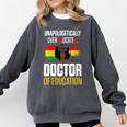 EdD Doctor Of Education Educated Doctorate Graduation Comfort Colors Sweatshirt Pepper