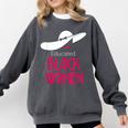 Educated Women Graduation Shirt Comfort Colors Sweatshirt Pepper