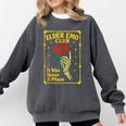 Elder Emo Club Emo Gothic Music Nostalgia Comfort Colors Sweatshirt Pepper
